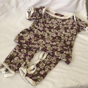 Milkbarn short sleeve onesie